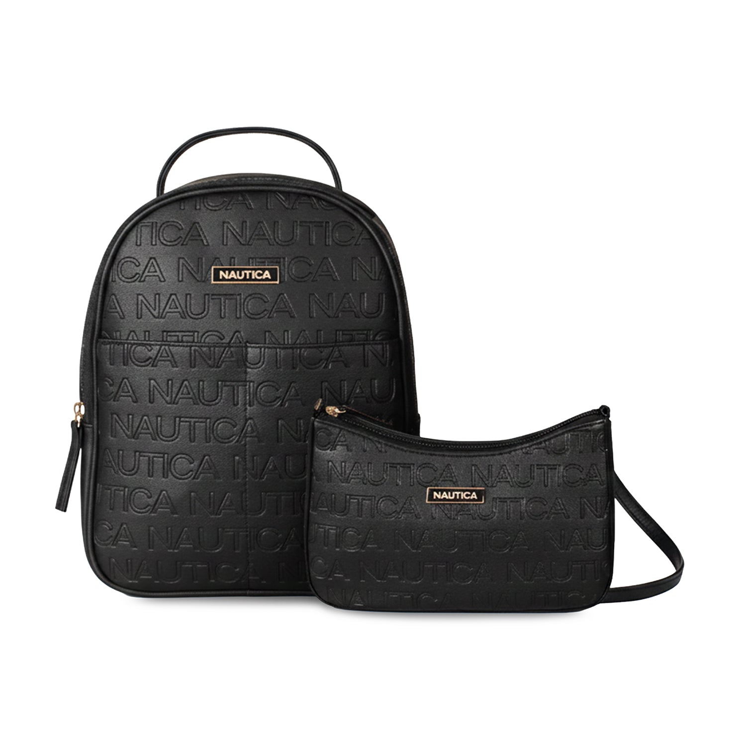 Pack Mochila Queen + Cartera Lady negra negro