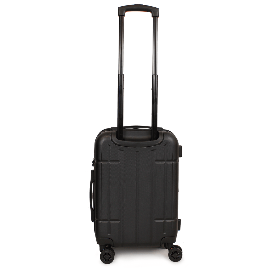 Pack Maleta cabina Amsterdam 10k negra + Banano Kappa Nautica negro