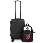 Pack Nautica Maleta cabina Amsterdam + Mochila Atlas negra negro