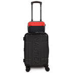 Pack Nautica Maleta cabina Amsterdam negra + Bolso Perseo negro