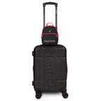 Pack Nautica Maleta cabina Amsterdam + Mochila Parvus negra negro