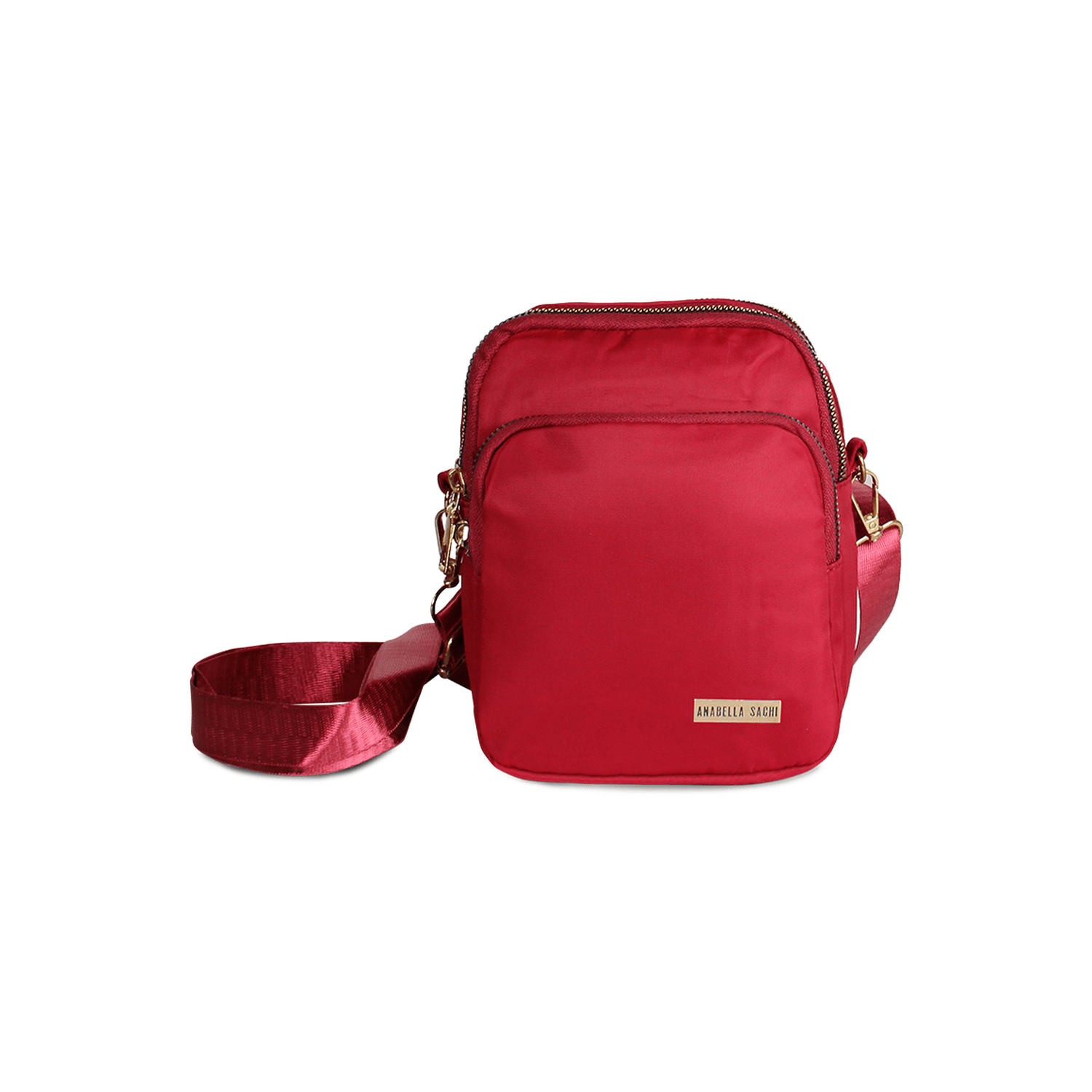 cartera isa rojo
