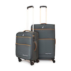 Pack 2 maletas S+M Lisboa gris