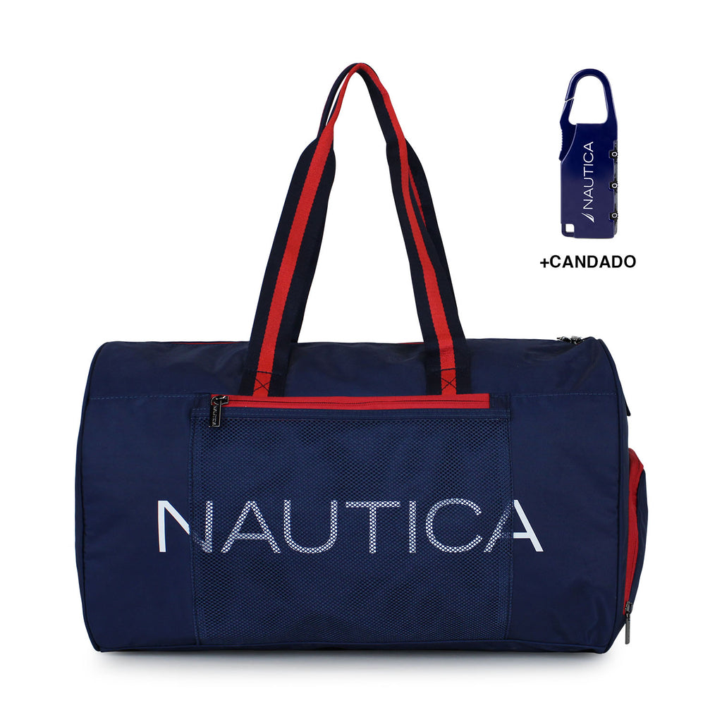 Bolso Aries azul Nautica + Candado
