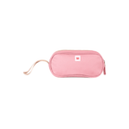 Pack mochila Atom negra + estuche Charlotte rosado