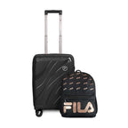 Pack Maleta cabina S Lola 10kg + Mochila Urbanix Fila 16lts negro-gold negro