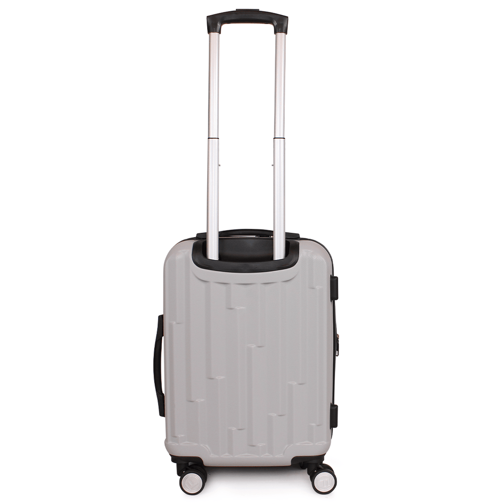 Pack Maleta cabina con usb Flip 10kg + Neceser Spark Fila gris