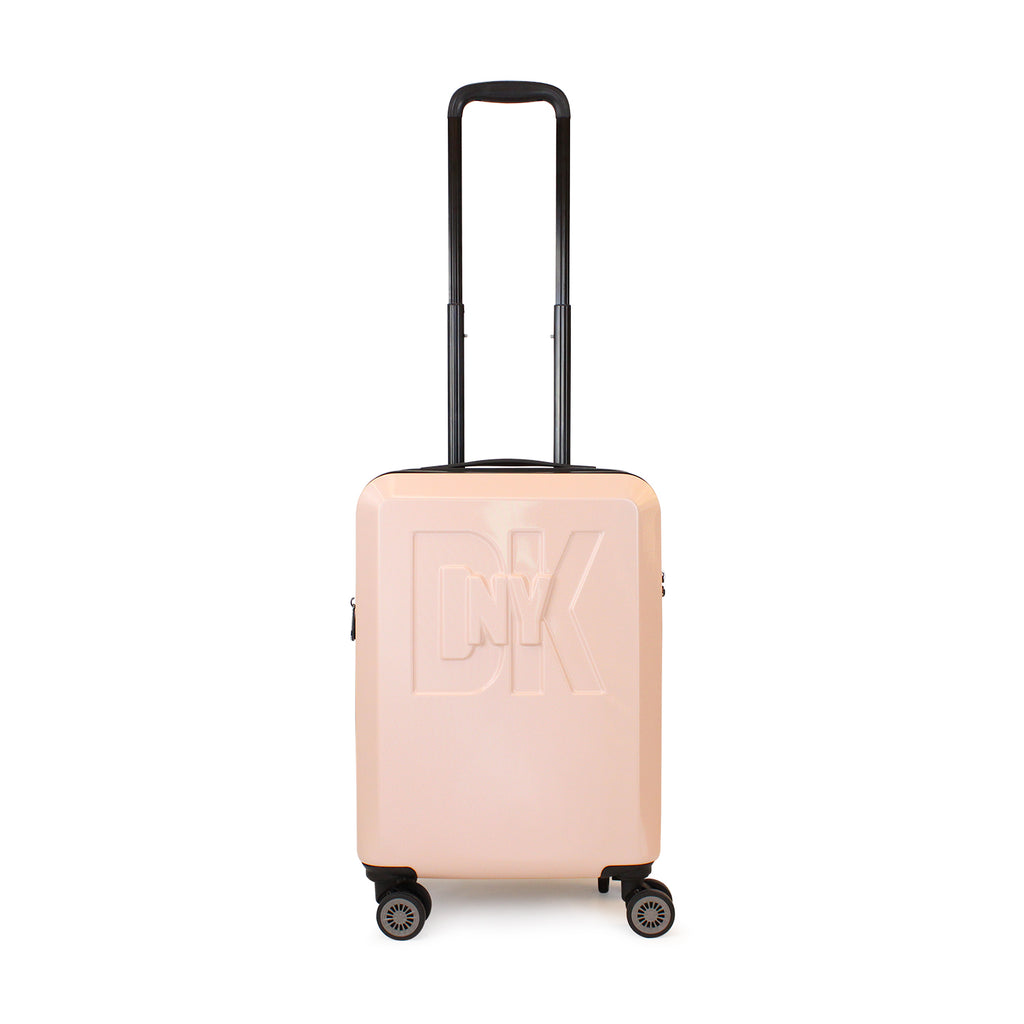 Pack 2 Maleta S+L Soho rosada + Almohada + 6 organizadores de viaje DKNY