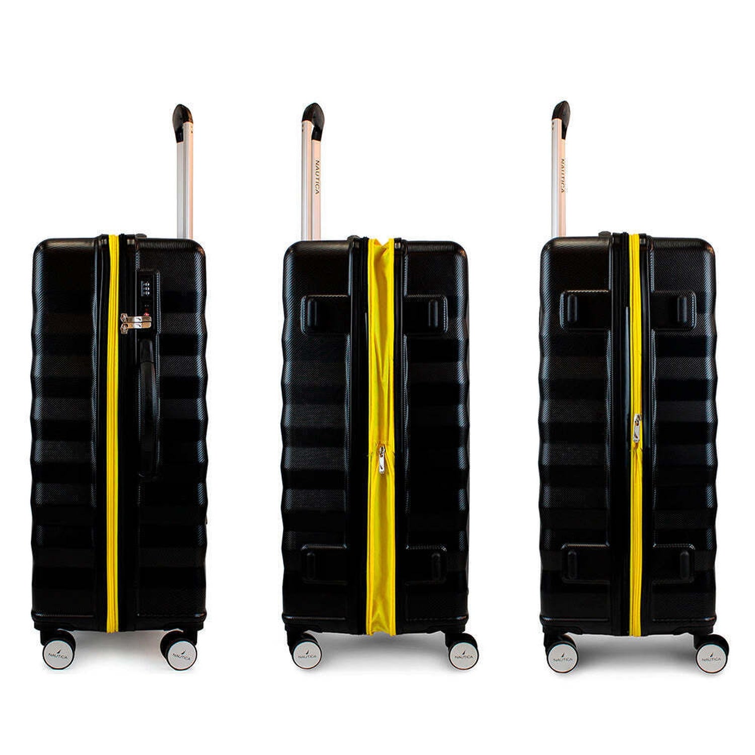 Pack 2 maletas M+L Polonia negro
