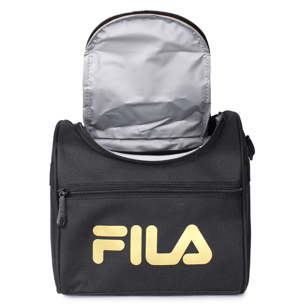 Pack bolso Verona 71lts + lonchera térmica Bonet gold negro