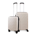 Pack 2 Maletas S+M Meghan beige