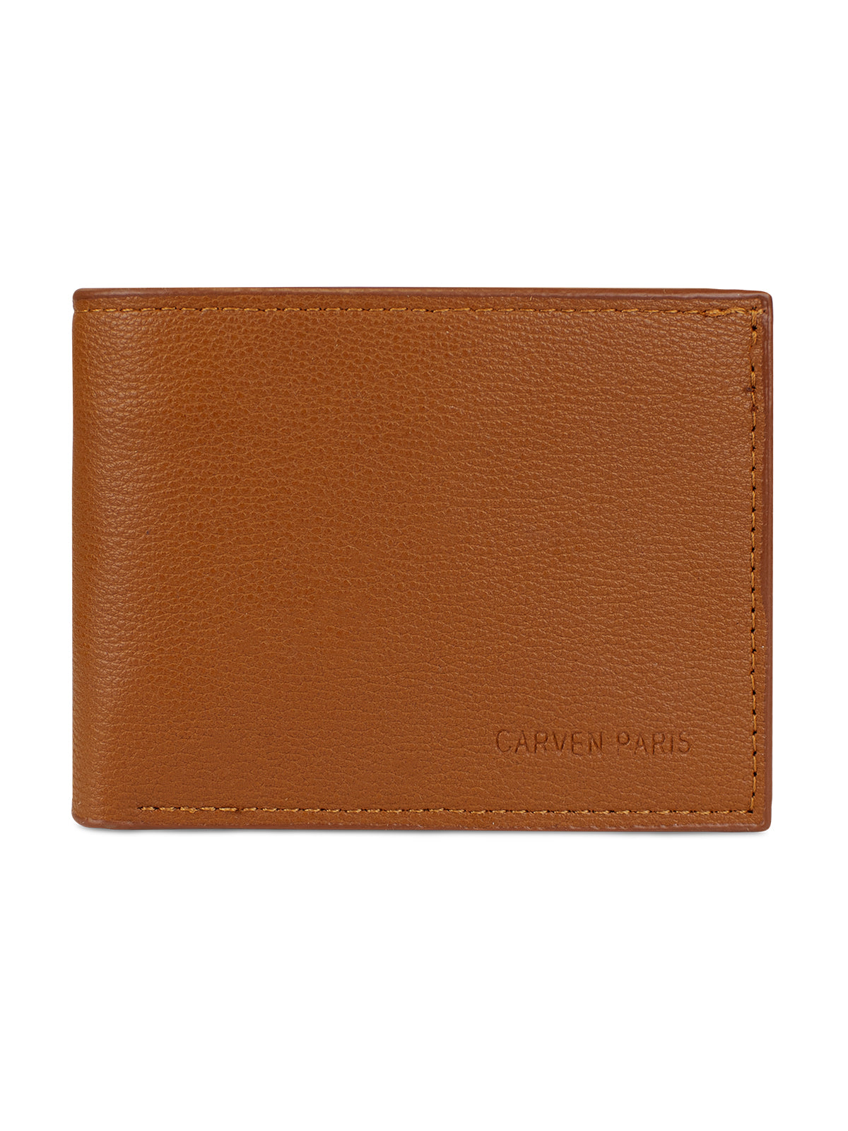 Billetera hombre Bruno café con monedero Carven Paris