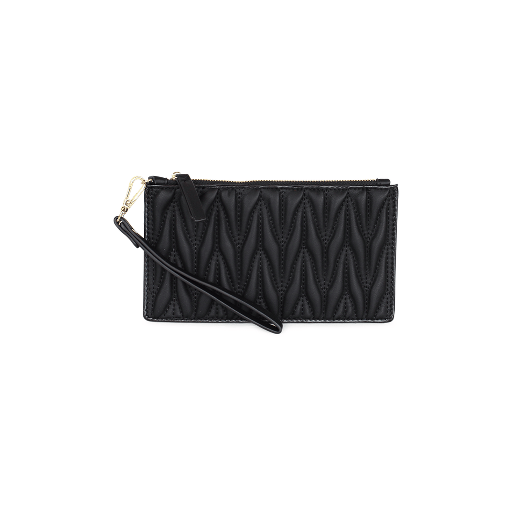 Pack Billetera Abella negra + Pañuelo Oni beige