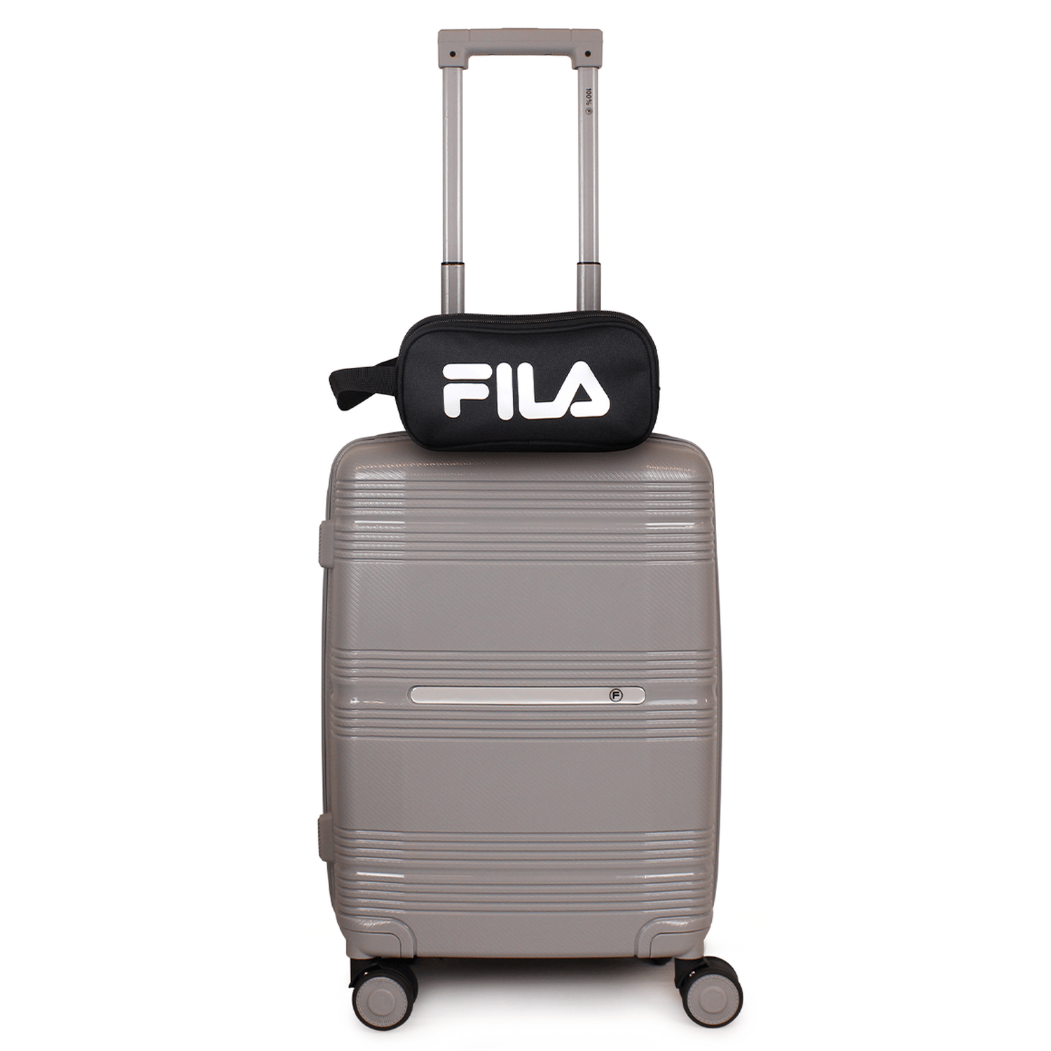 Pack Maleta cabina con usb Chic 10K + Estuche Spark silver gris