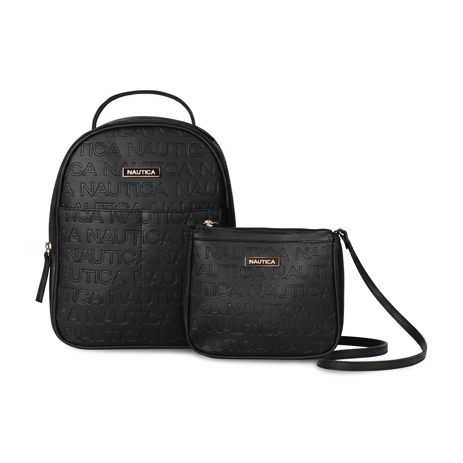 Pack Mochila Queen + Cartera Princess  negro