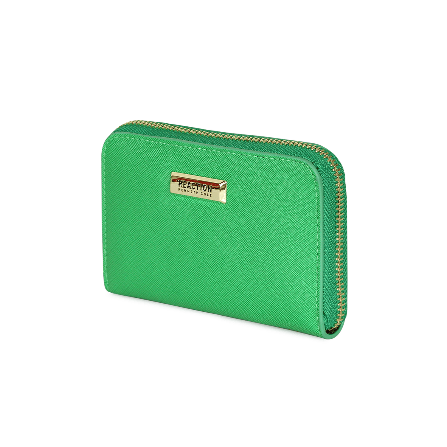 Pack Billetera Trifold + Pañuelo Alcala coral verde
