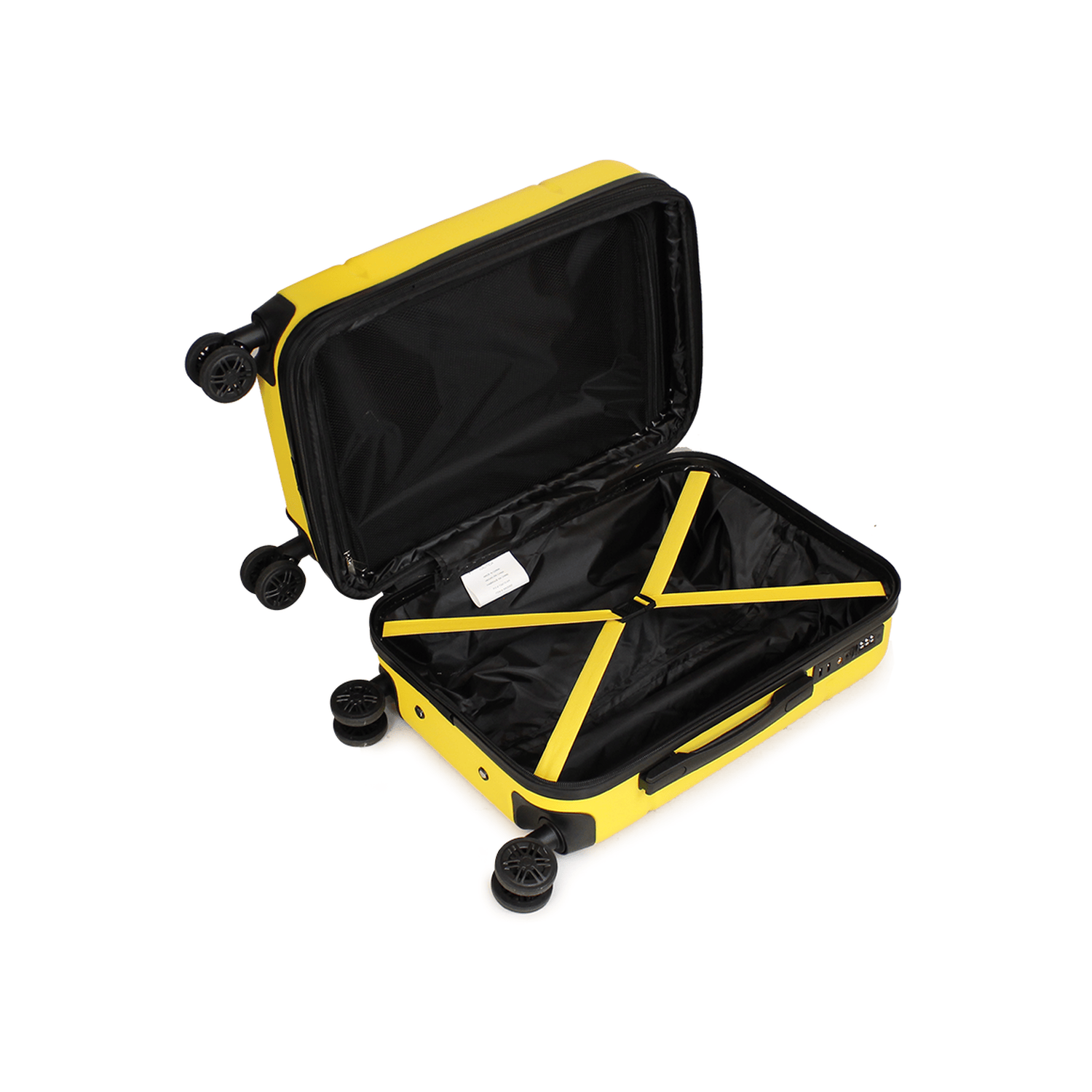 Pack 2 maletas S+M Amsterdam amarillo