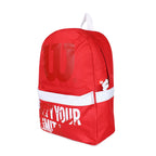 Pack Mochila Defy + Bandolera Harlem Roja rojo