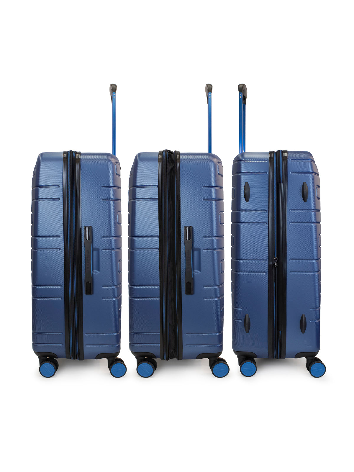 Set 3 maletas S+M+L Milan azul