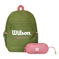Pack mochila Atom + estuche Charlotte lila