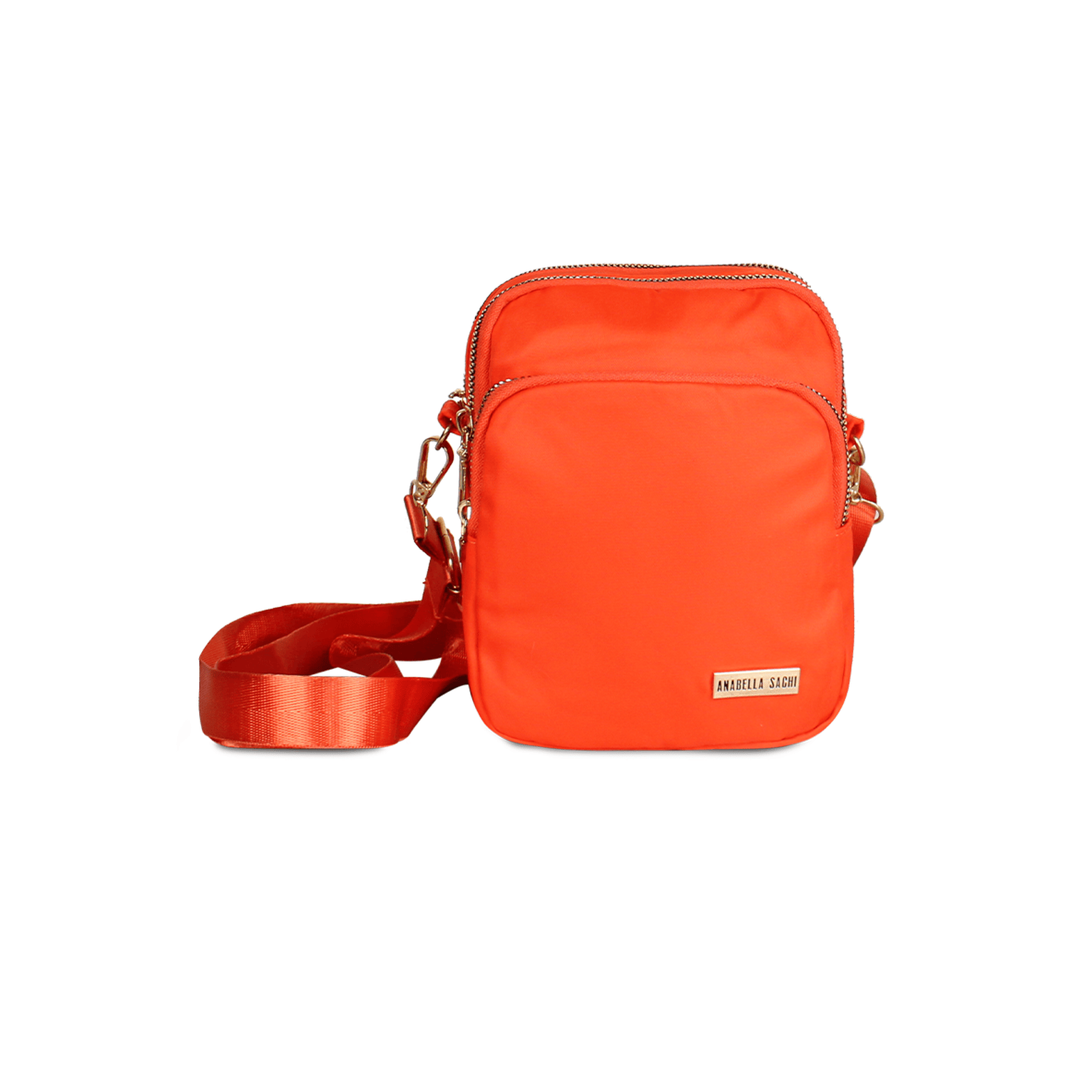 cartera isa naranja