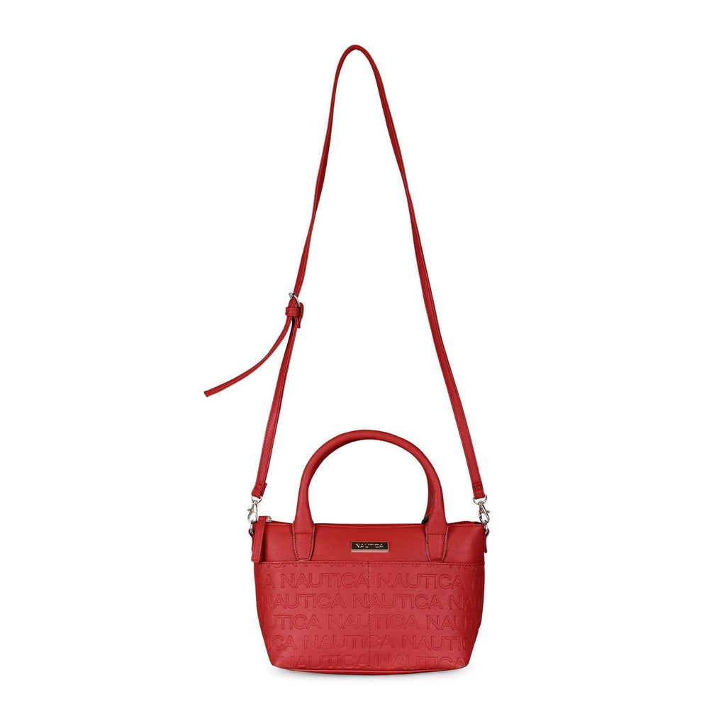 Pack Mochila Queen + Bolso tipo cartera Delray rojo
