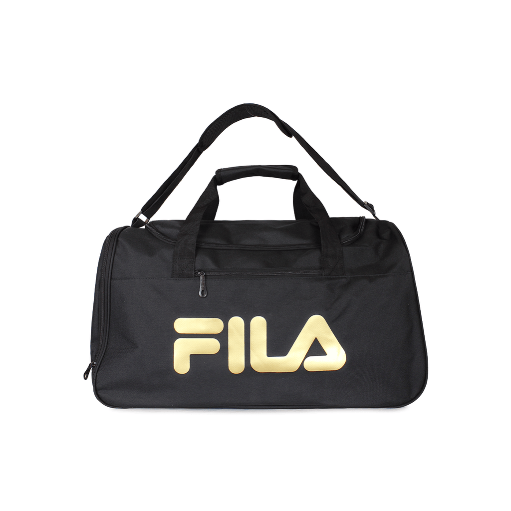 Pack Bolso Verona gold 71 lts + Neceser Spark negro