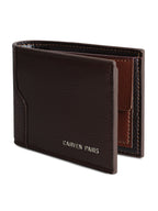 Billetera hombre Dante café oscuro con monedero  Carven Paris