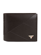 Billetera hombre Enzo café oscuro con monedero Carven Paris