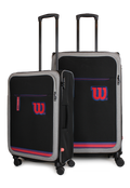 Pack 2 maletas de tela Wilson M+L Sporting negra 20y23k