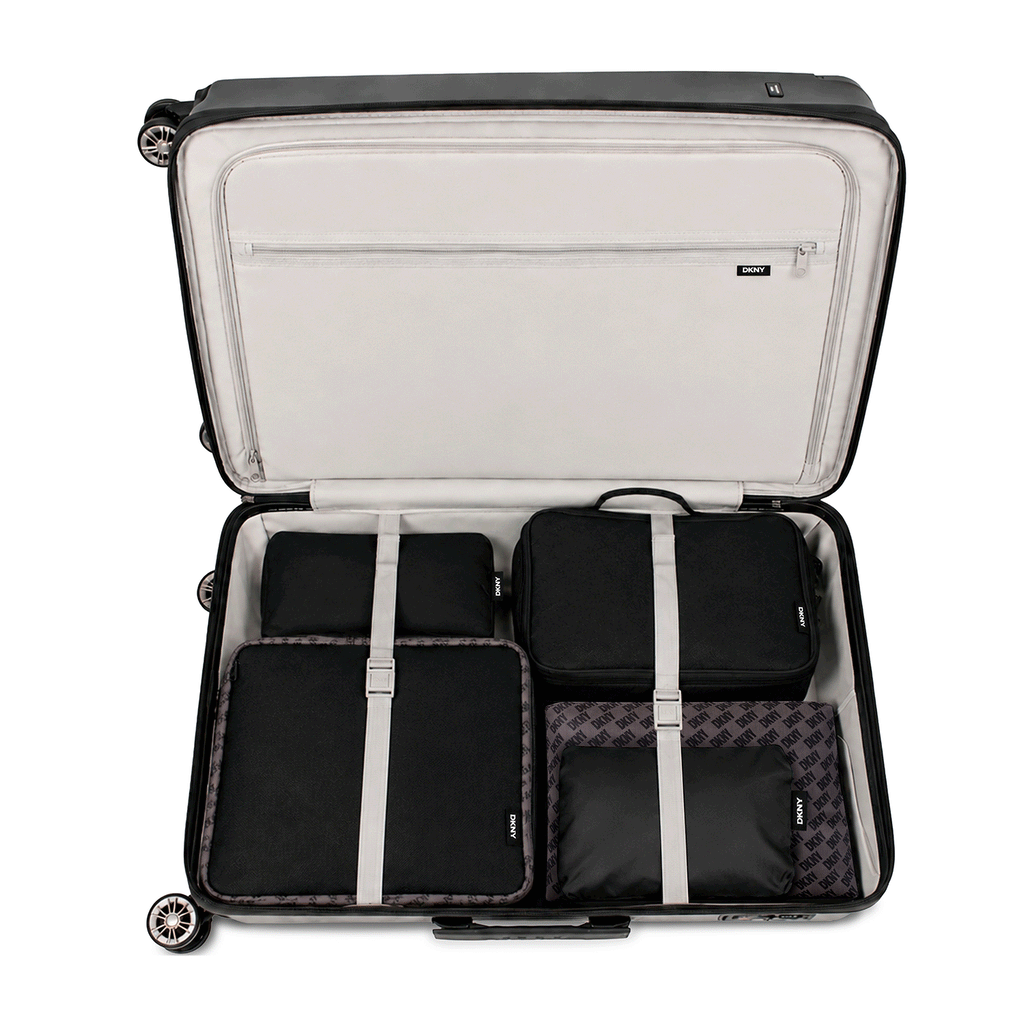 Pack Maleta Grande Meghan beige + Set Organizadores de Viaje DKNY