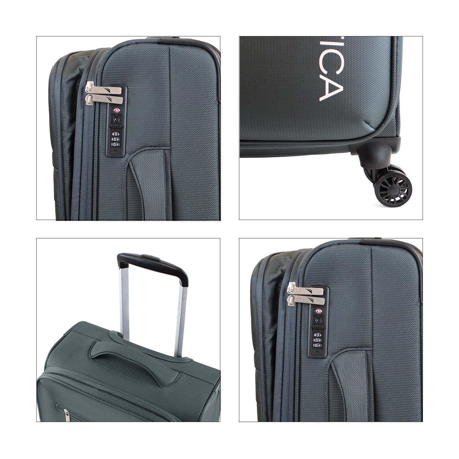 Pack 2 maletas S+M Munich gris