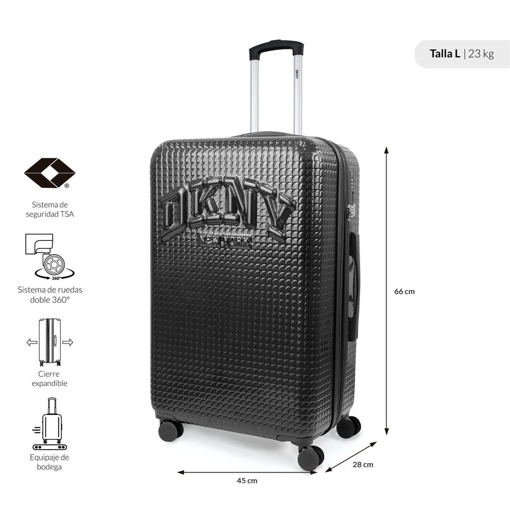 Maleta grande Hot Town negro