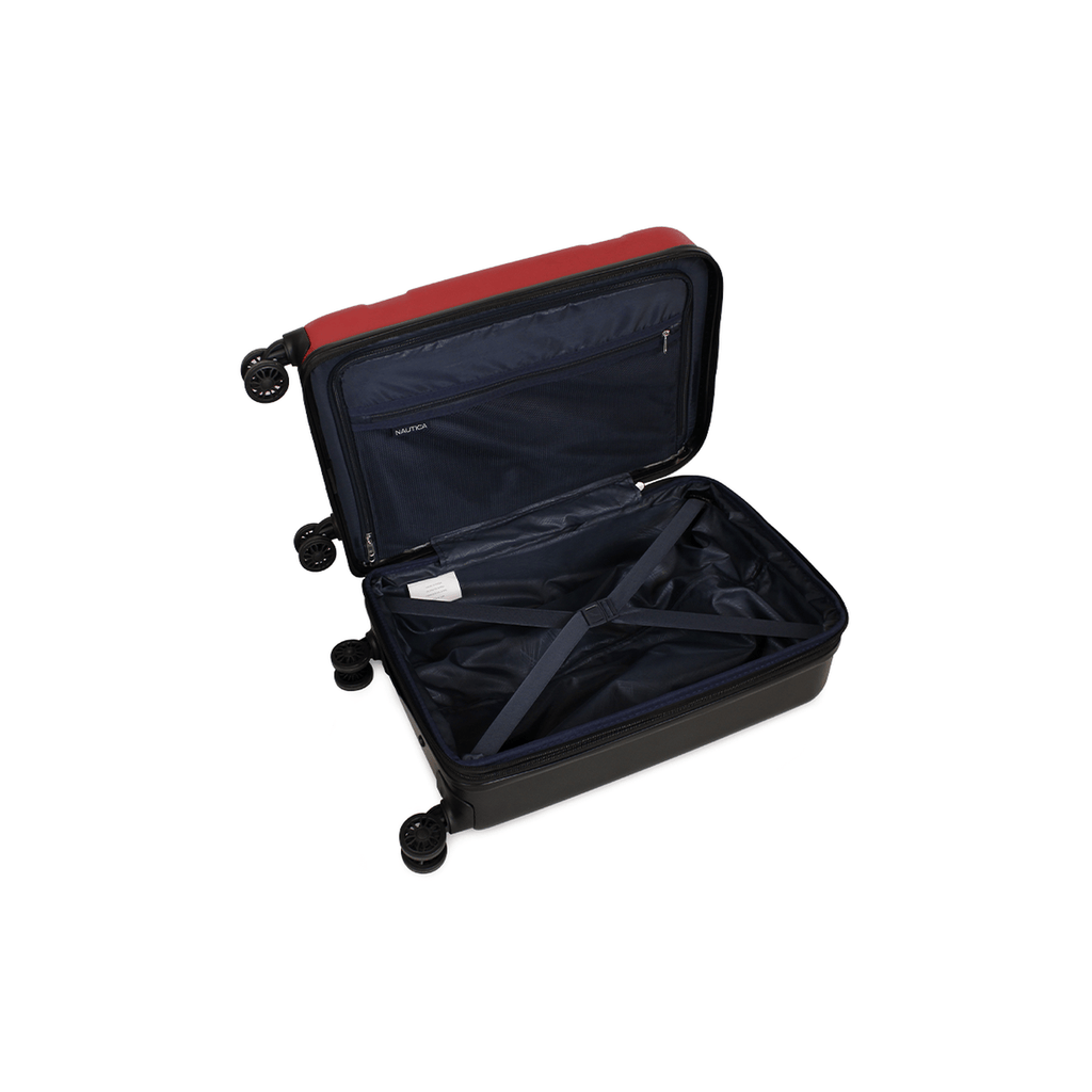 Pack Nautica Maleta cabina Bora 10kg + Bolso Delray rojo