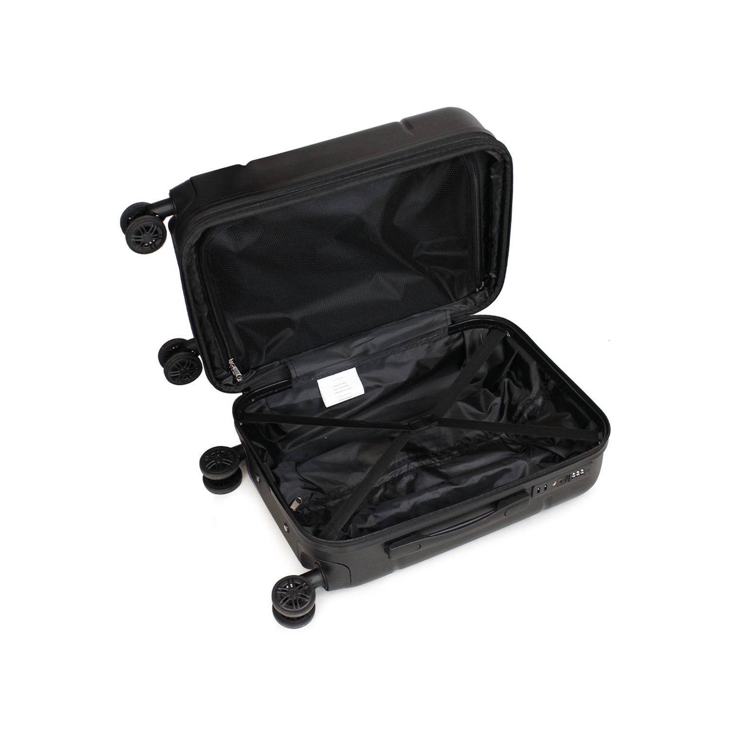 Pack Nautica Maleta cabina Amsterdam negra + Bolso Perseo negro