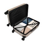 Pack Maleta Grande Meghan beige + Set Organizadores de Viaje DKNY negro