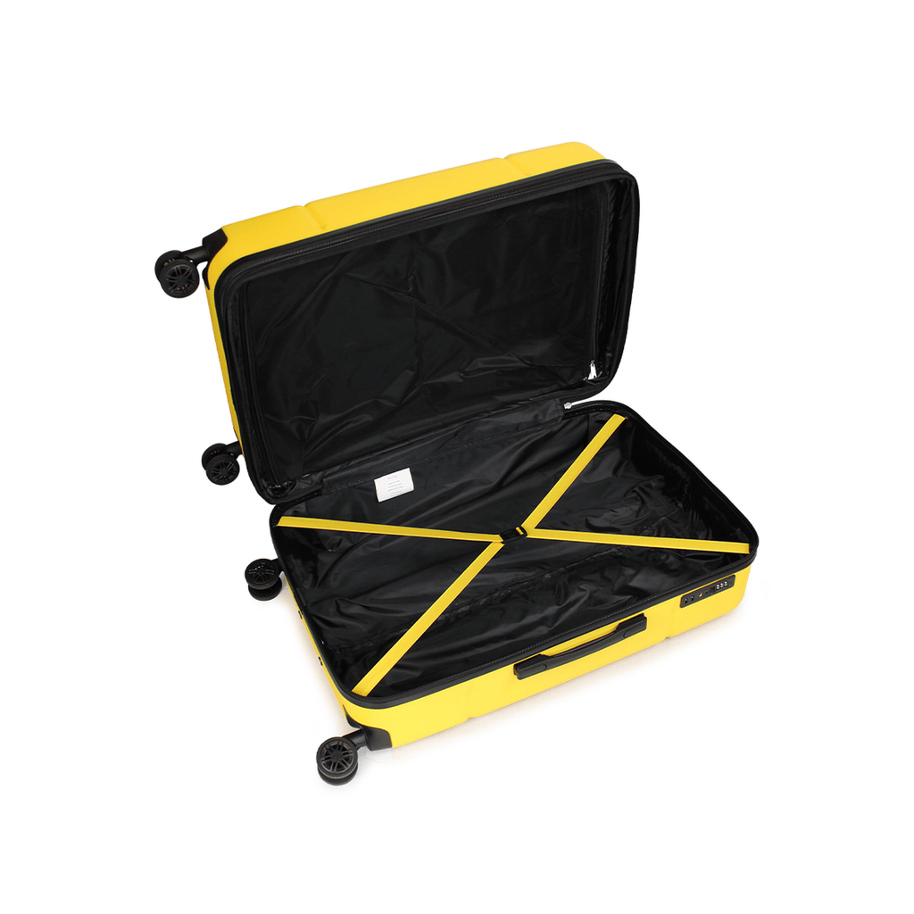 Pack 2 maletas M+L Amsterdam amarillo