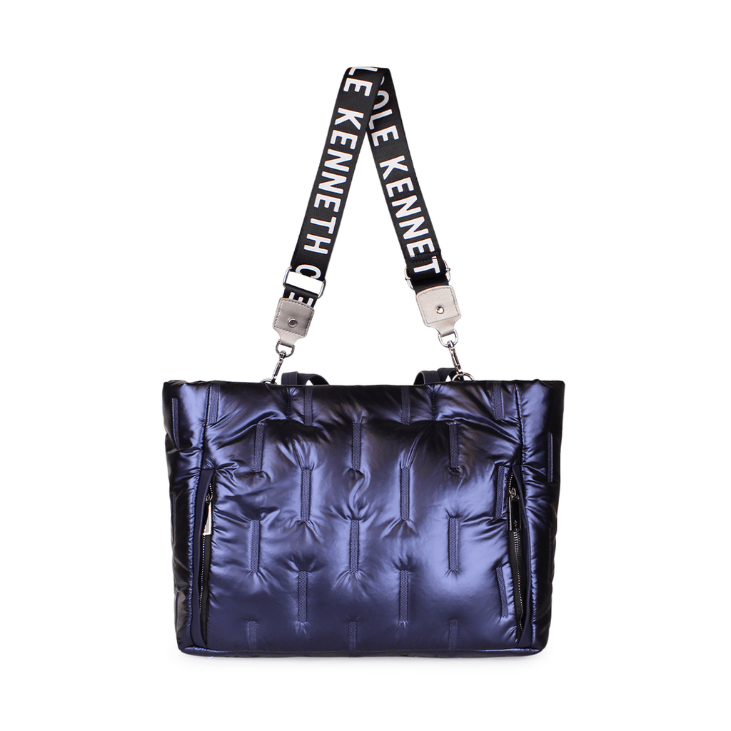 Pack Bolso + Mochila + Banano Pipertote Kenneth Cole azul