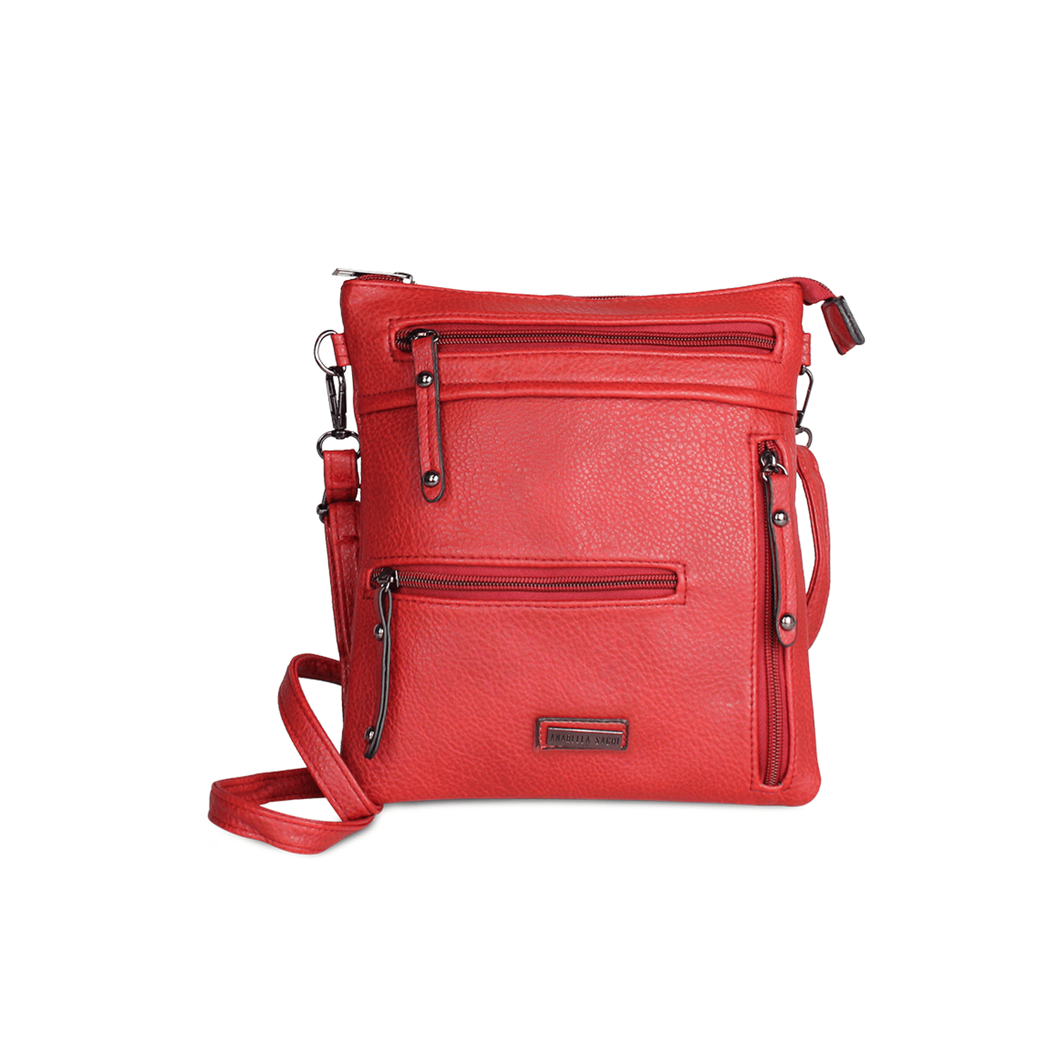 cartera luna rojo