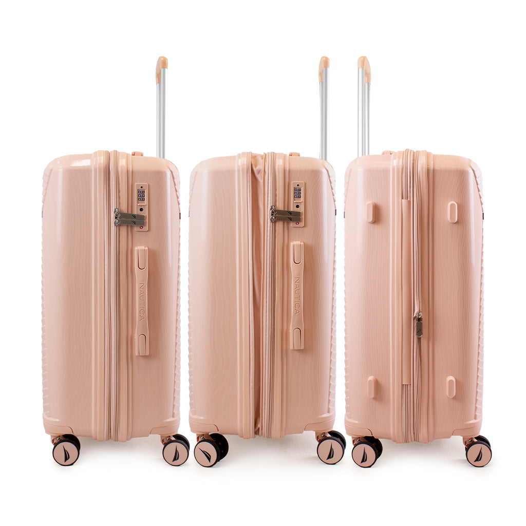 Pack 2 maletas M+L Niza rosa