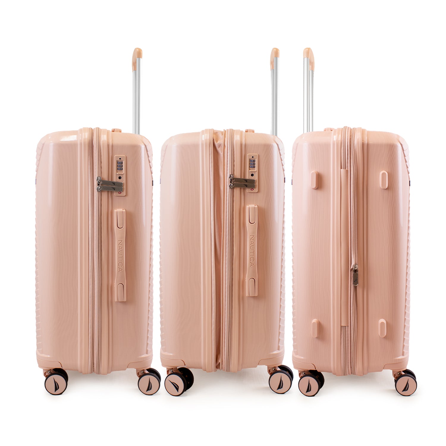 Pack 2 maletas M+L Niza rosa