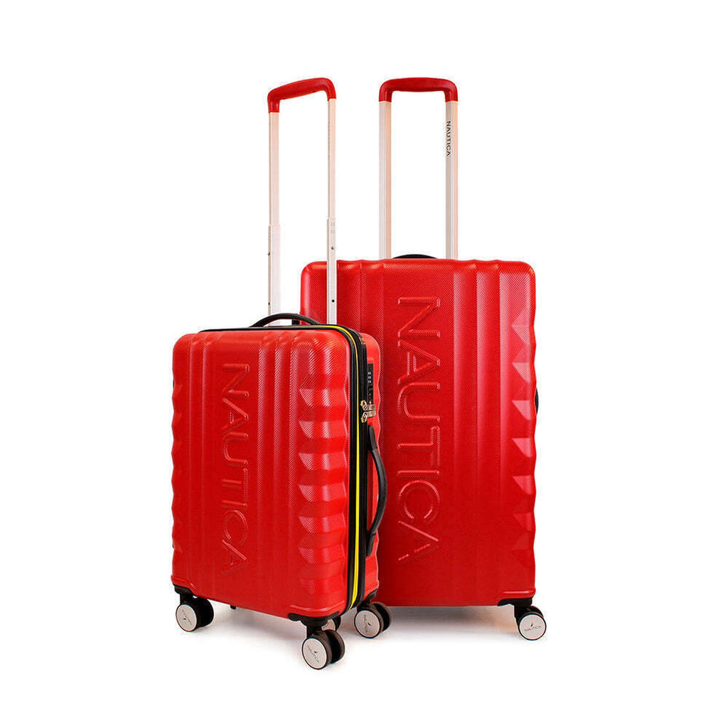 Pack 2 maletas S+M Polonia rojo