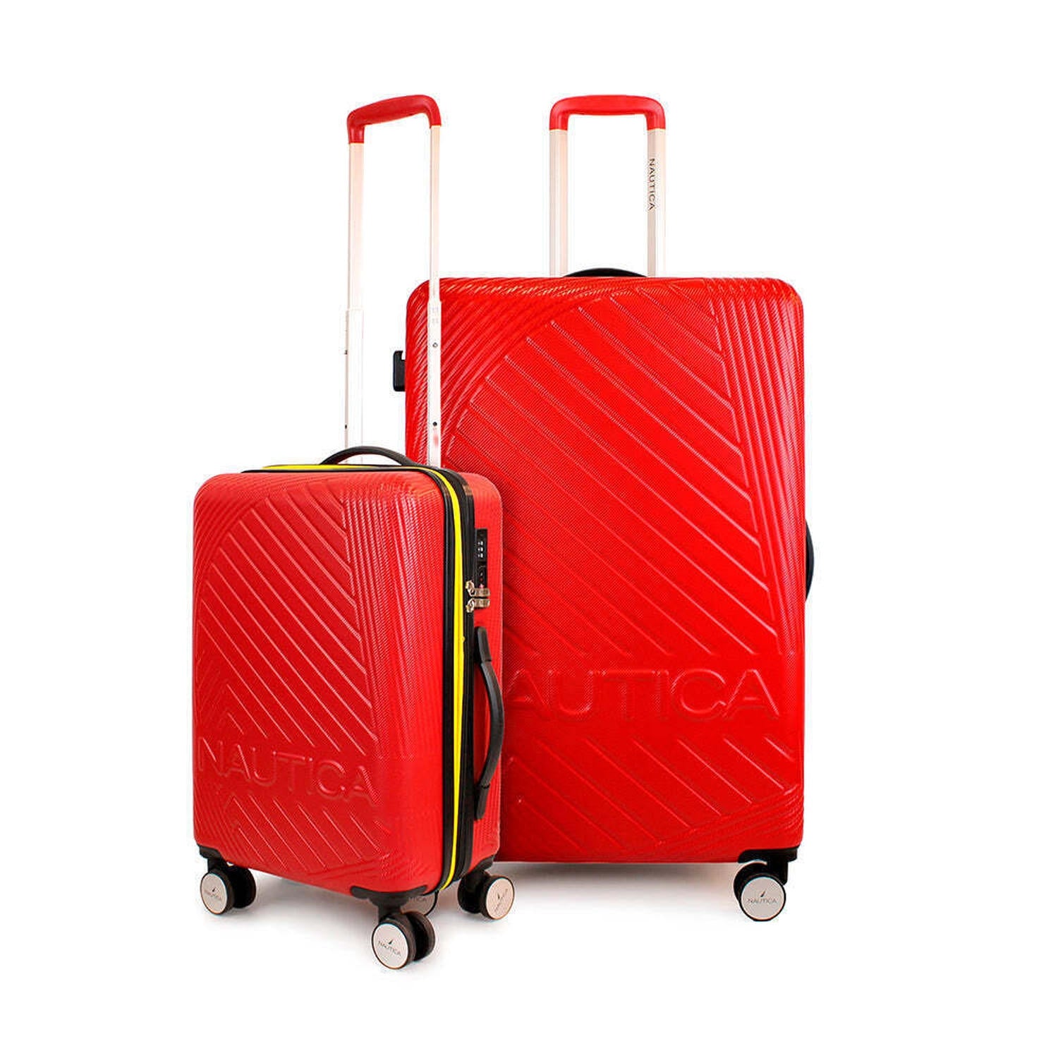 Pack 2 maletas S+L Bahamas rojo