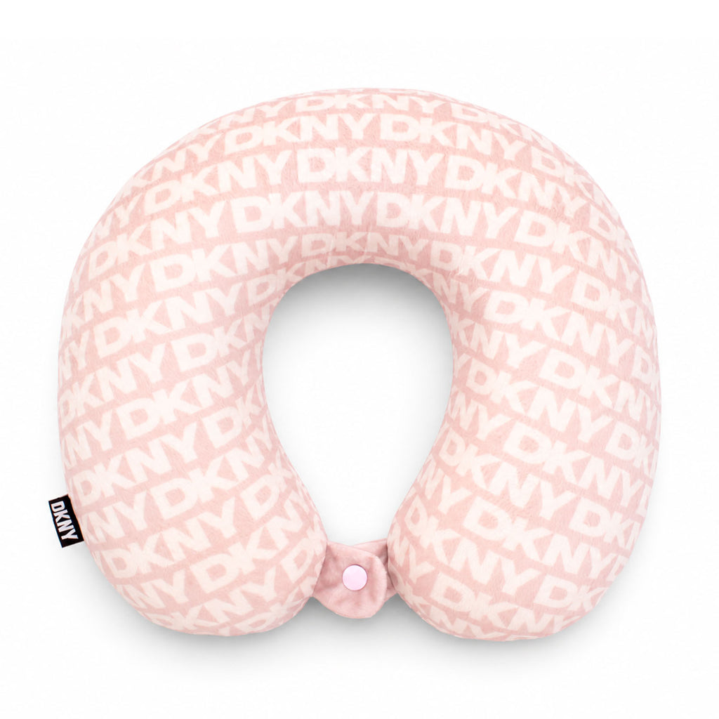 Almohada de Viaje Memory Foam SIGNATURE DONNA KARAN rosado