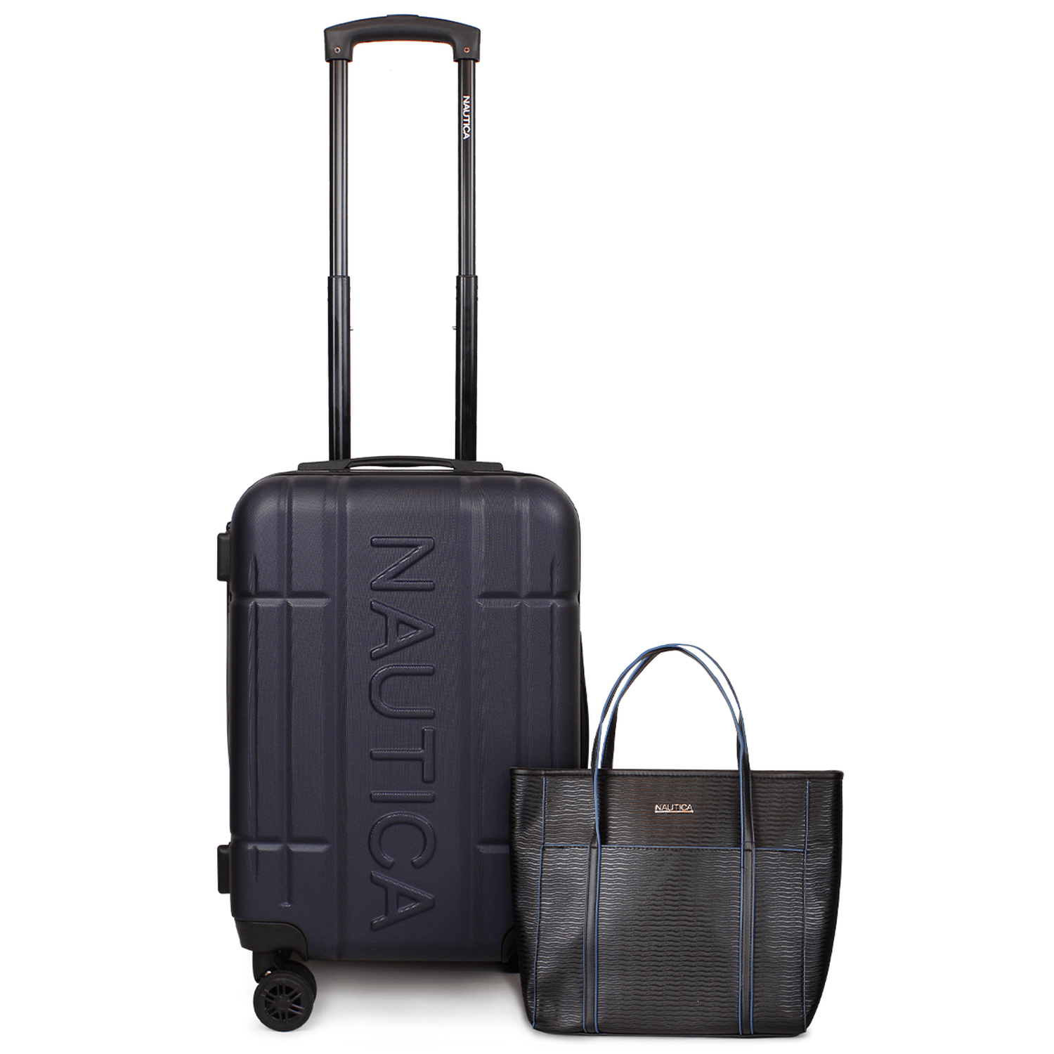 Pack Nautica Maleta cabina Amsterdam + Cartera Leeway negro