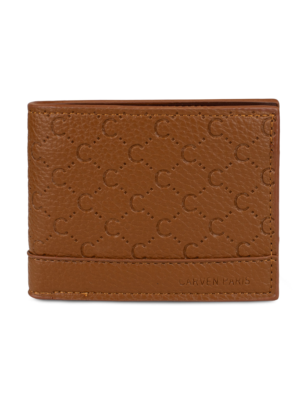 Billetera hombre Lucca café con monedero Carven Paris