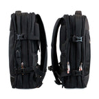 Mochila ejecutiva viaje con portanotebook y USB negro