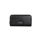 Pack Billetera Goldy negra + Pañuelo Omani negro