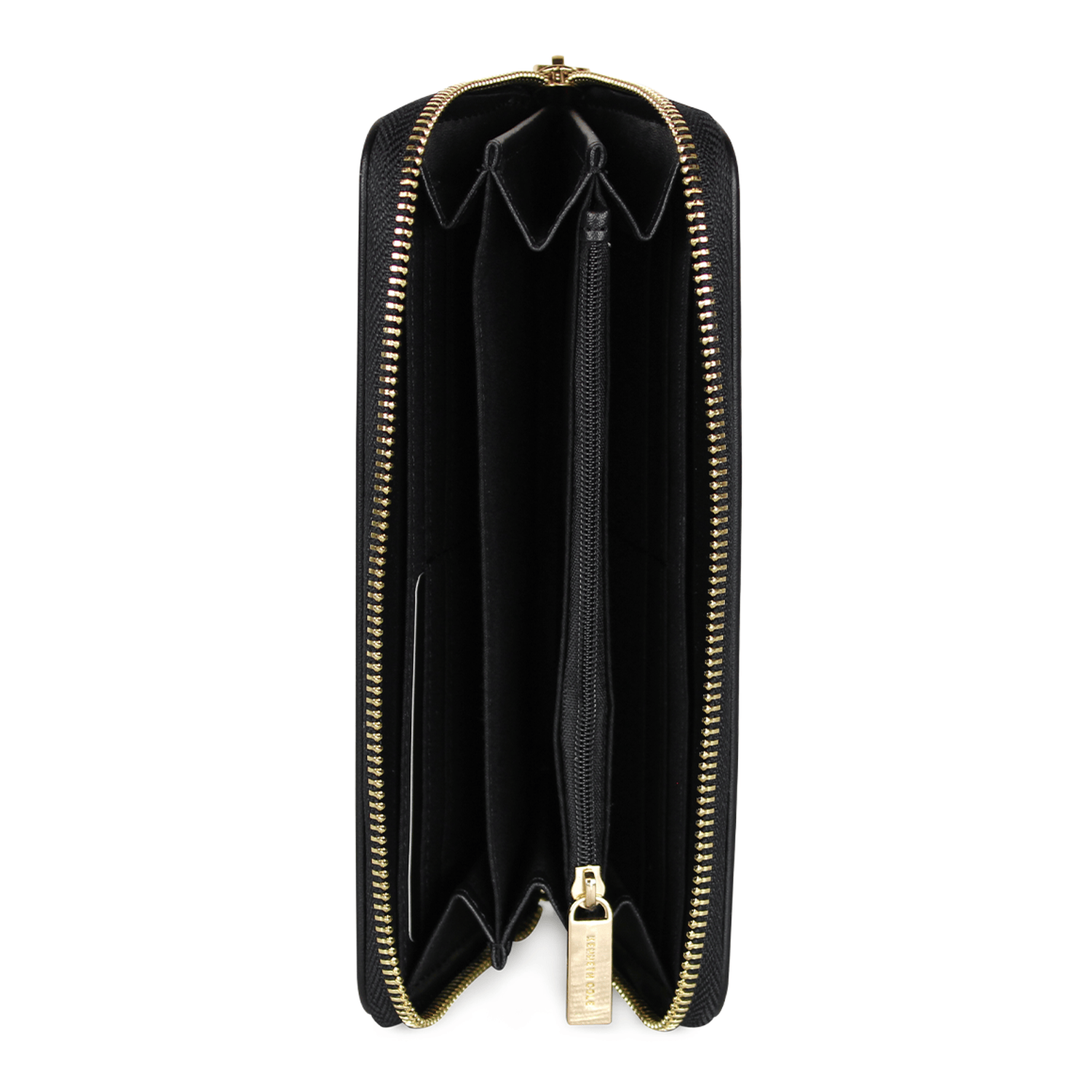 Pack Billetera Goldy negra + Pañuelo Omani negro
