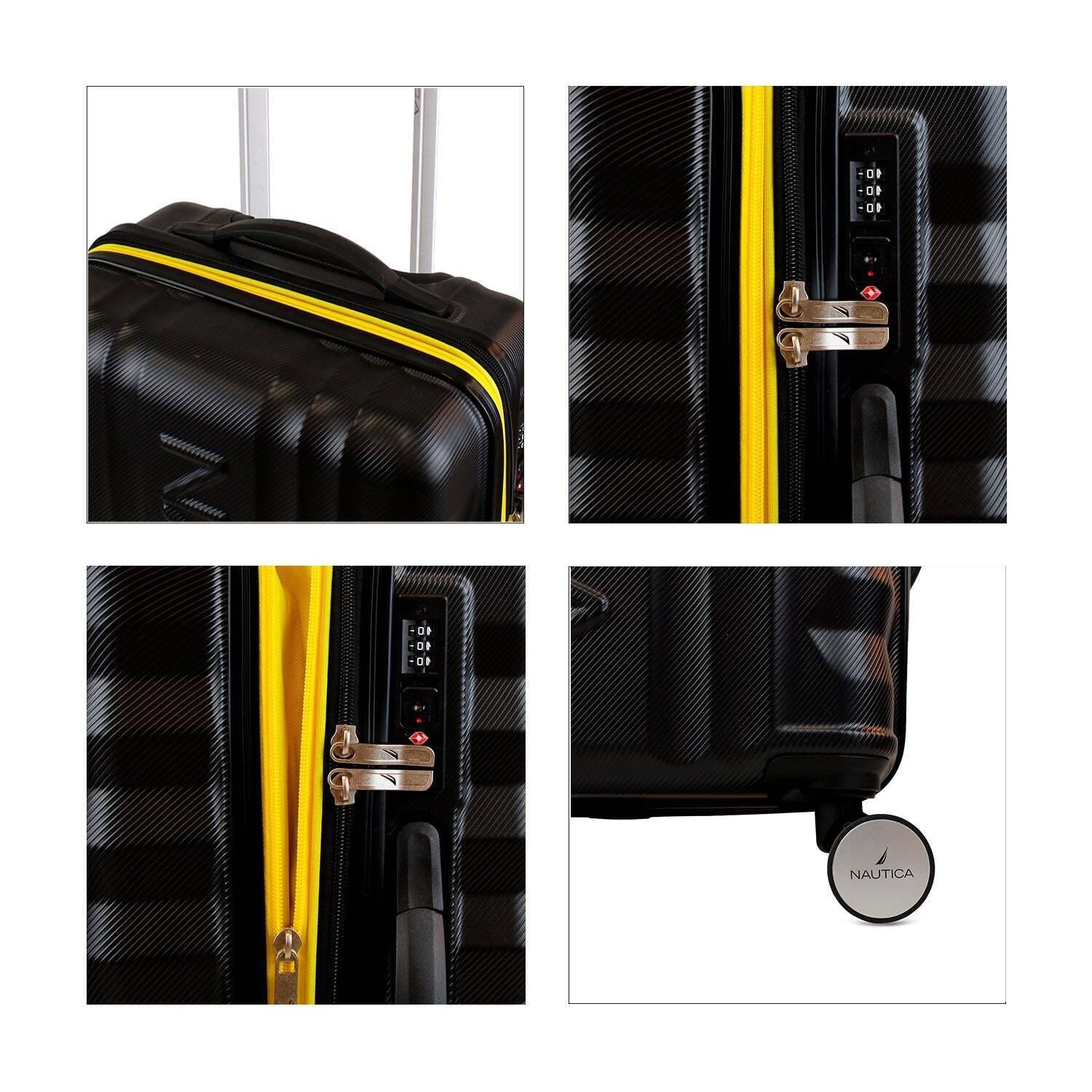 Pack 2 maletas M+L Polonia negro